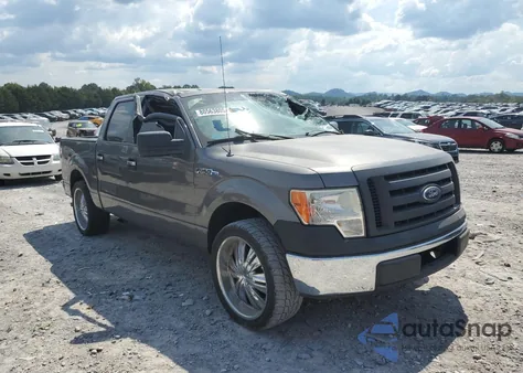 2010 Ford F150 Supercrew from USA, damaged, VIN 1FTEW1CW7AFC43393